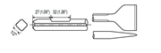 Immagine di Wide Scaling Shank QTR. OCT. WF 1/2"