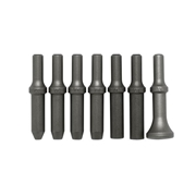 Immagine di Chisel Set Rivet Hammer 12.7 mm Round Shank (7 Pieces)