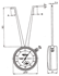 Immagine di Internal Dial Caliper Gauge