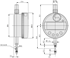 Immagine di Comparatore DIGIMATIC ID-C con funzione di calcolo Mod.  ISO/JIS