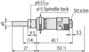 Immagine di Testina micrometrica standard 0,5 - 0 "