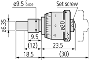 Immagine di Testina micrometrica 0 - 0,25