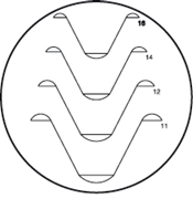 Immagine di Piastra reticolare oculare  per microscopio di misuraTM-500