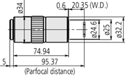 Immagine di LCD Plan Apo NIR 20X (t1,1)