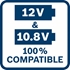 Immagine di 2 batterie GBA 12V 6.0Ah + caricabatteria GAL 12V-40