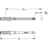 Immagine di Chiave dinamometrica preimpostata ERGOTORQUE®precision con attacco utensili ad innesto