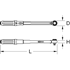 Immagine di 1/2"Chiave dinamometrica c.testa a cricco a quadro scorrevole ERGOprec,20-200Nm