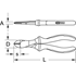 Immagine di Tronchese a tagliente laterale VDE ERGOTORQUE®