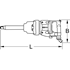 Immagine di 3/4" Avvitatore ad impulsi pneumatico superMONSTER ad alte prestazioni 3405 Nm, 504 mm