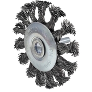 Immagine di Spazzola a disco in filo d'acciaio ritorto 0,3mm,Ø75mm