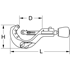 Immagine di Tagliatubi automatico p.tubi in rame,6-64mm