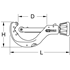 Immagine di Tagliatubi automatico p.tubi in plastica,6-76mm