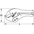 Immagine di Tagliatubi automatico per materie plastiche 0-42mm, L=230mm