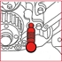 Immagine di Serie di utensili per messa in fase motore per Fiat / Iveco, 5 pz