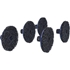 Immagine di Set dischi di pulizia mozzo ruota Ø 105 mm, 5 pz