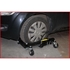 Immagine di Carrello idraulico movimentazione vetture, ruote di supporto in plastica, 228 mm