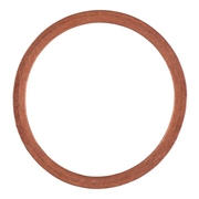 Immagine di Anello di tenuta, rame, Ø esterno 31 mm, Ø interno 26 mm, confezione da 10
