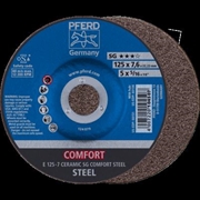 Immagine di Dischi da sbavo E 125-7 CERAMIC SG COMFORT STEEL