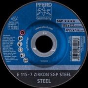 Immagine di Dischi da sbavo E 115-7 ZIRKON SGP STEEL